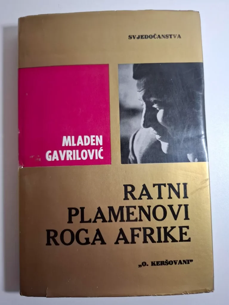 knjiga Ratni plamenovi Roga Afrike - Mladen Gavrilović