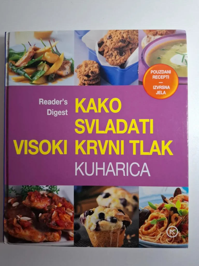 knjiga Kako svladati visoki krvni tlak kuharica