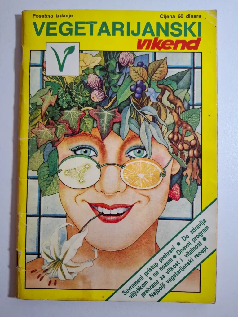 časopis Vegetarijanski vikend posebno izdanje proljeće 1983 Vjesnik