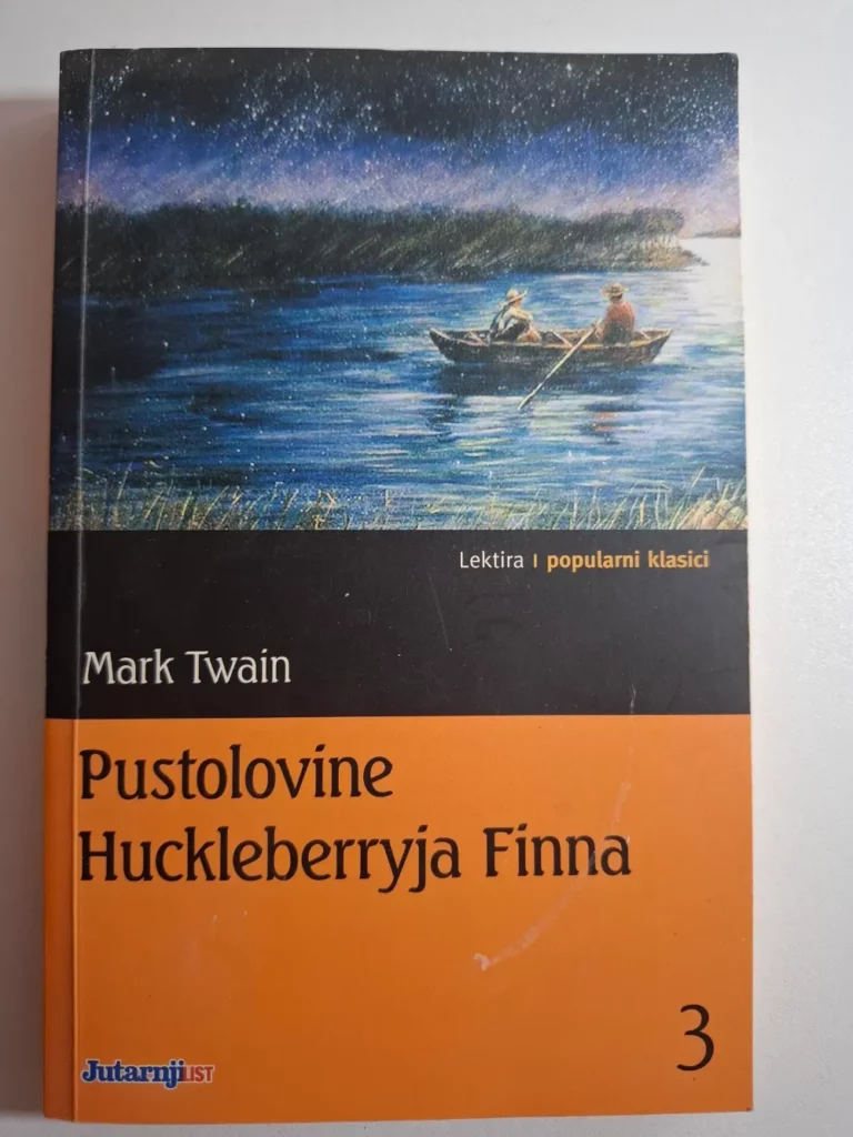knjiga Mark Twain - Pustolovine Huckleberryja Finna