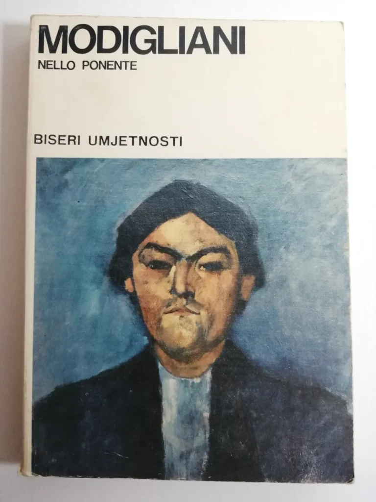 Amedeo Modigliani knjiga Nello Ponente