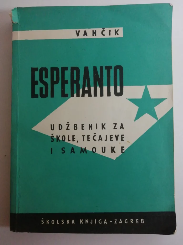 Esperanto udžbenik za škole, tečajeve i samouke Vančik