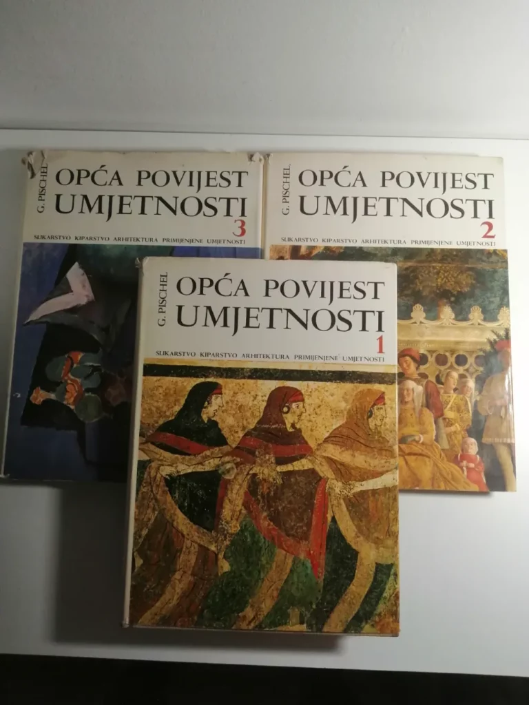 knjiga Opća povijest umjetnosti 1-3 Gina Pischel