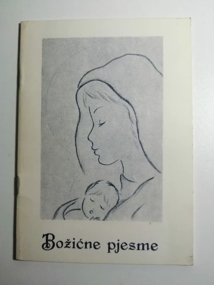 knjiga Božićne pjesme / priredio Benko Tulić