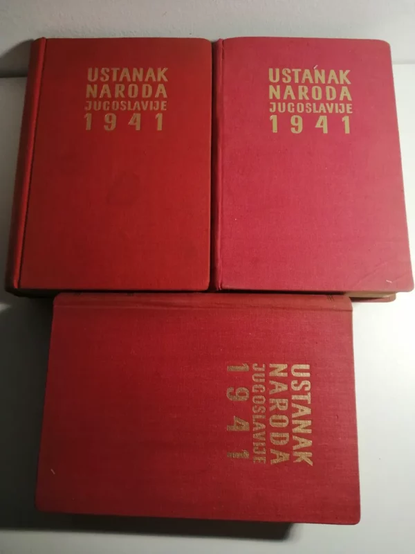knjiga ustanak naroda jugoslavije 1941