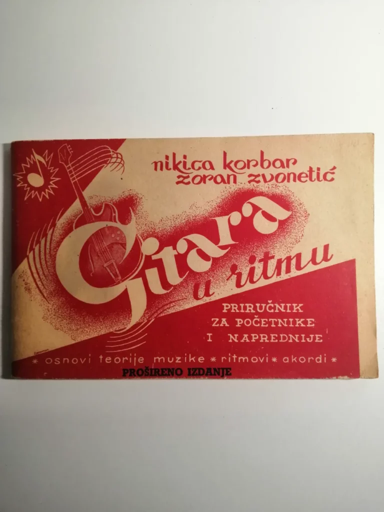 knjiga Gitara u ritmu Nikica Korbar i Zoran Zvonetić