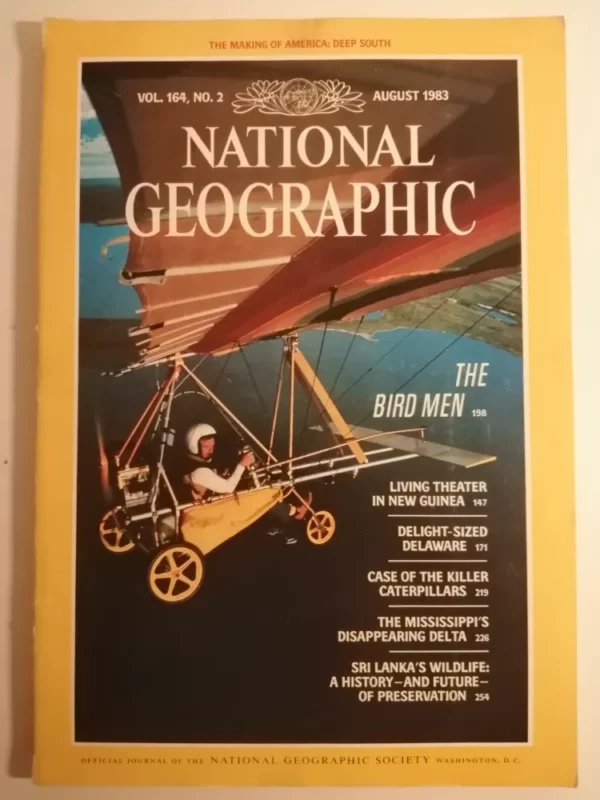 časopis National Geographic - 8/1983 - izdavač National Geographic Society