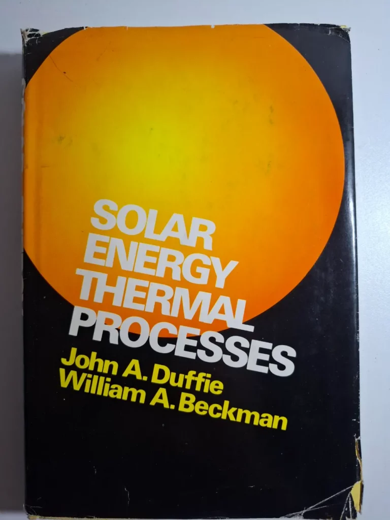 knjiga Solar Energy thermal processes John A. Duffie, William A. Beckman