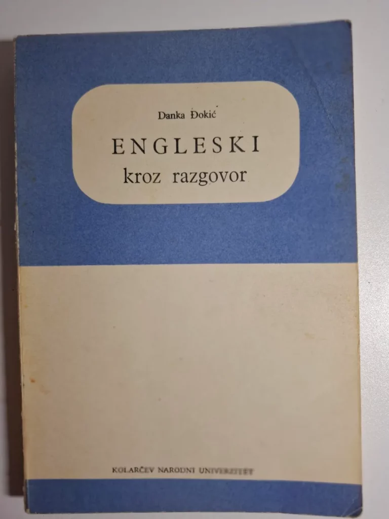 knjiga Danka Đokić - Engleski kroz razgovor