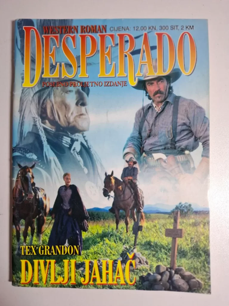 Western roman DESPERADO - Tex Grandon Divlji jahač - posebno proljetno izdanje