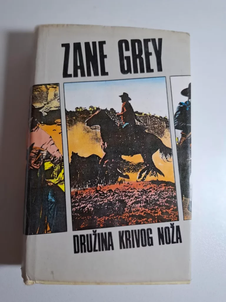 knjiga Zane Grey - Družina krivog noža