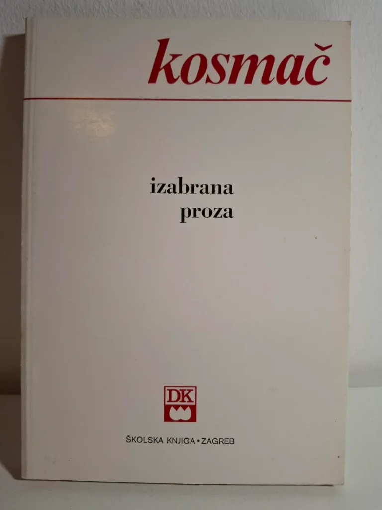 knjiga Izabrana proza - Ćiril Kosmač