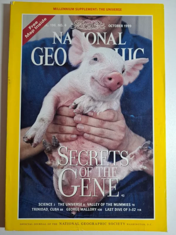 Časopis National Geographic – October 1999 – izdavač National Geographic Society (USA izdanje)