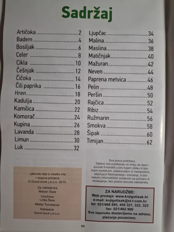 Ljekovito bilje iz vlastitog vrta i njegova primjena - Slika 2