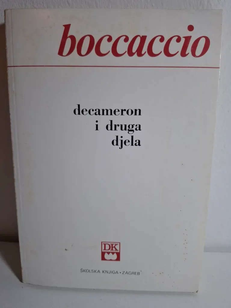 knjiga Giovanni Boccaccio - Decameron i druga djela