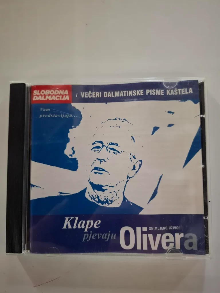 Klape pjevaju Olivera - Večeri dalmatinske pisme Kaštela (CD) Oliver Dragojević