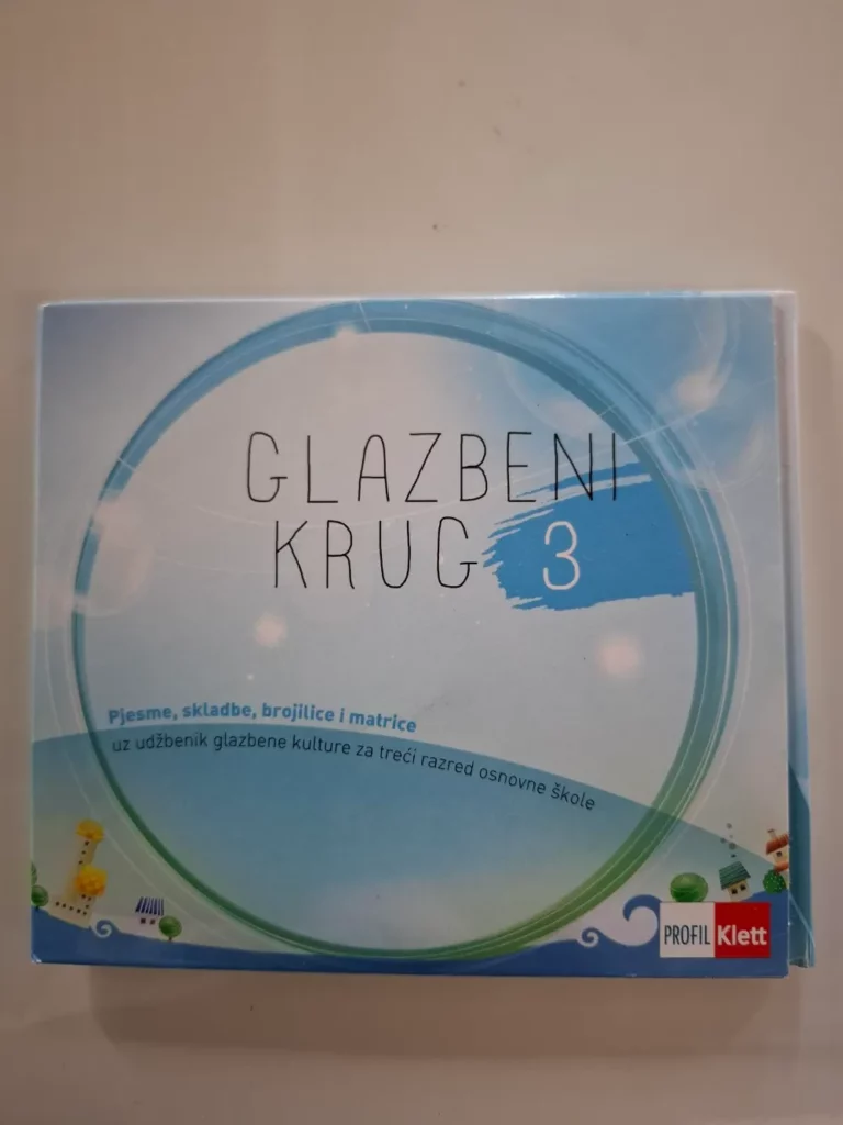 Glazbeni krug 3 (komplet sadrži 3 CD-a) Profil Klett d.o.o. dječje pjesme, skladbe,brojalice i matrice