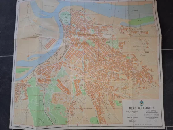 Plan Beograda - izrada i reprodukcija "Geokarta" Beograd - Slika 2