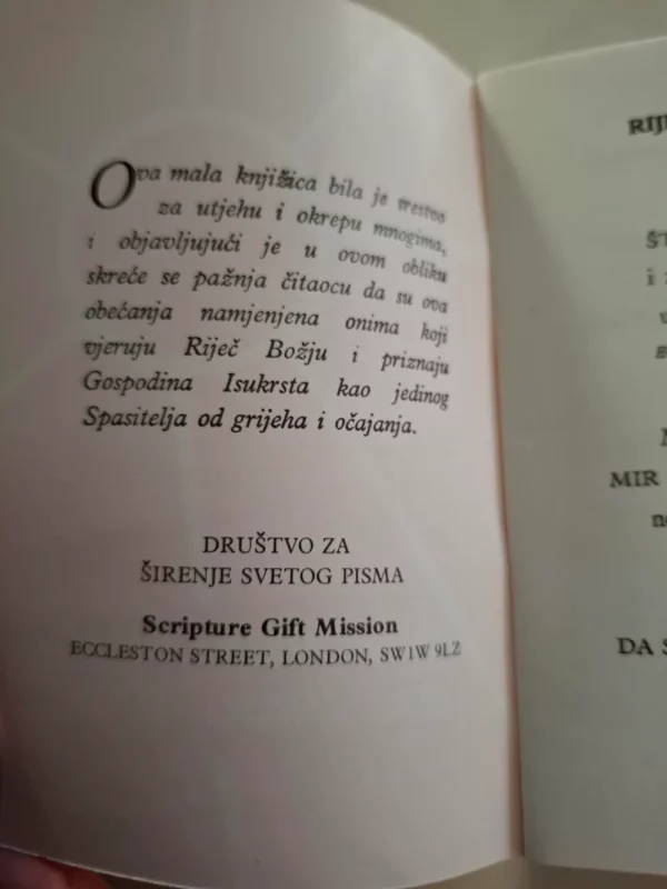 Duhovna snaga za svaki dan - Društvo za širenje Svetog pisma - Slika 3