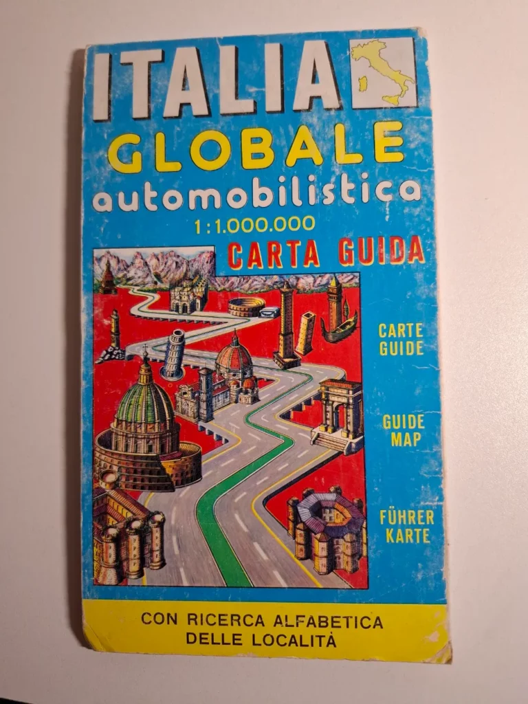 Italia globale automobilistica carta guida con ricerca alfabetica delle localita - Italija karta / automobilski vodič Italije s abecednim pretraživanjem lokacija