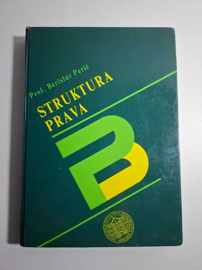 Berislav Perić - Struktura prava