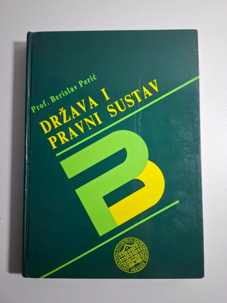 Berislav Perić - Država i pravni sustav