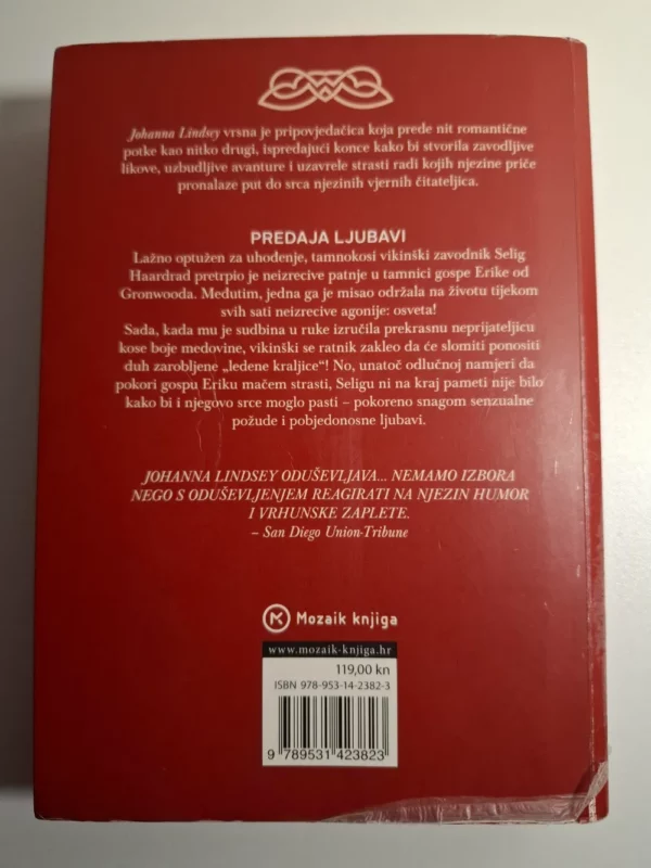 Predaja ljubavi - Johanna Lindsey - Slika 2