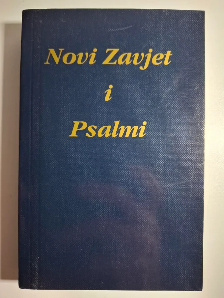 Novi Zavjet i psalmi - izdanje iz revidiranog teksta grčkog originala