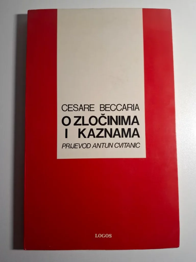 Cesare Beccaria : O zločinima i kaznama