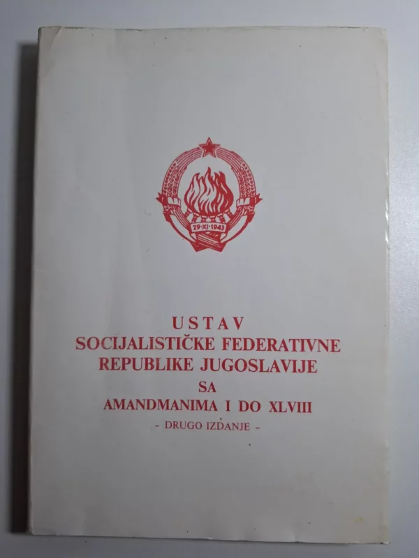 Ustav Socijalističke Federativne Republike Jugoslavije