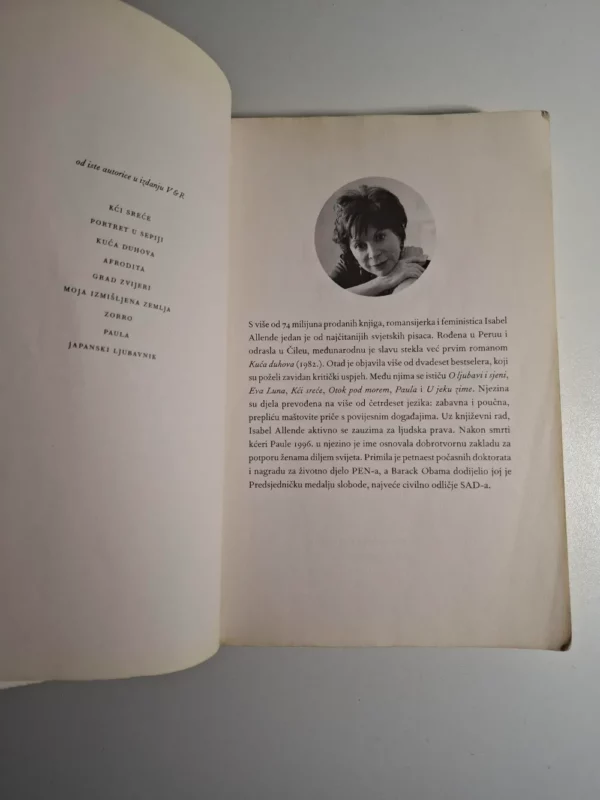 Duga latica mora - Isabel Allende - Slika 2