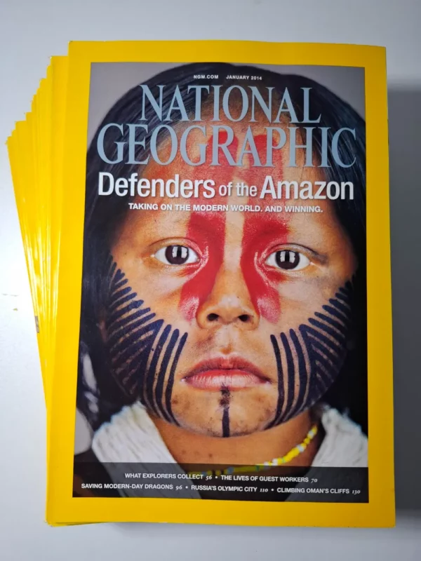 National Geographic časopis (USA) - 2014. godina kompletno godište,svi brojevi 1-12