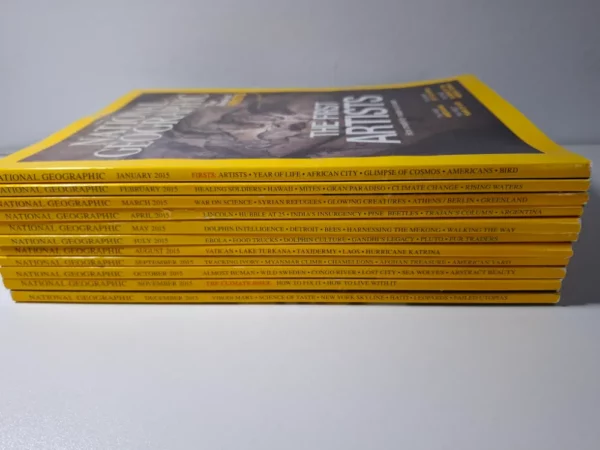 National Geographic časopis (USA) - 2015. skoro kompletno godište,11 brojeva - Slika 2