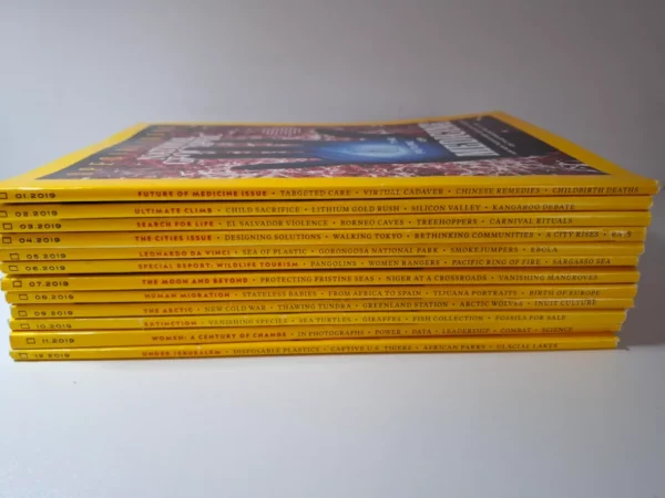 National Geographic časopis (USA) - 2019.  kompletno godište,1-12 svi brojevi - Slika 2