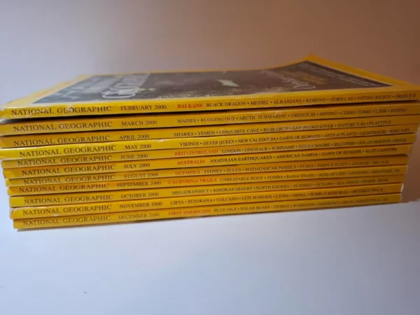 National Geographic časopis (USA) - 2000. godište, 11 brojeva - Slika 2