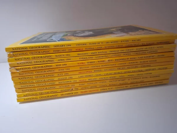 National Geographic časopis (USA) - 1994. kompletno godište 1-12 brojeva - Slika 2