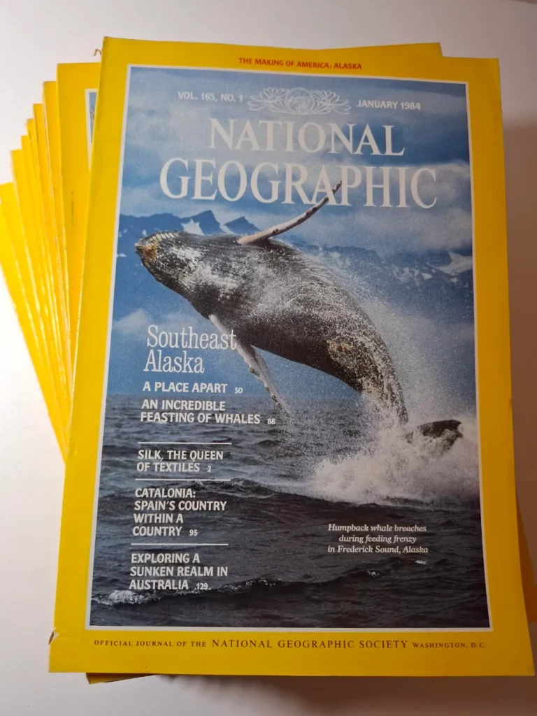 National Geographic časopis (USA) - 1984. kompletno godište , 1-12 brojevi
