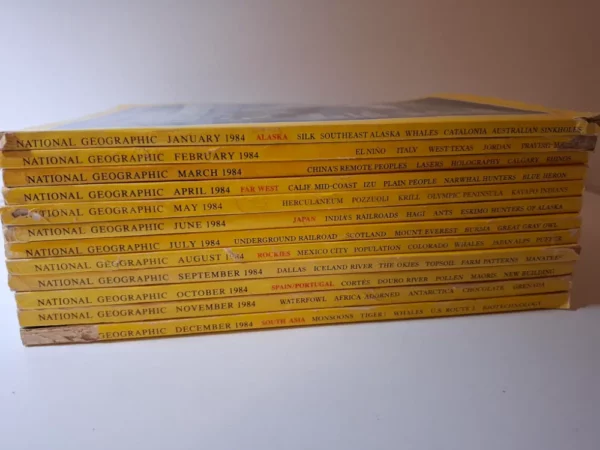 National Geographic časopis (USA) - 1984. kompletno godište , 1-12 brojevi - Slika 2