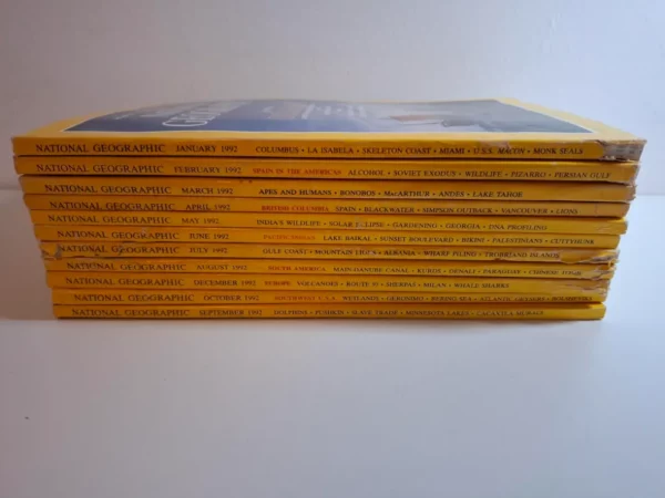 National Geographic časopis (USA) - 1992. godište , 11 brojeva - Slika 2