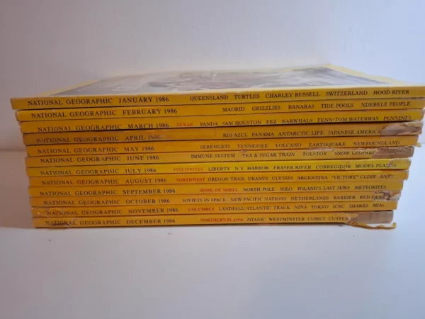 National Geographic časopis (USA) - 1986. kompletno godište , 1-12 brojevi - Slika 2
