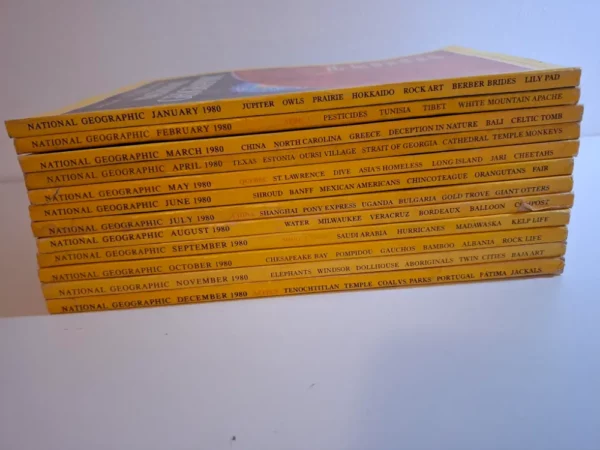 National Geographic časopis (USA) - 1980. kompletno godište + 1-12 brojevi - Slika 2