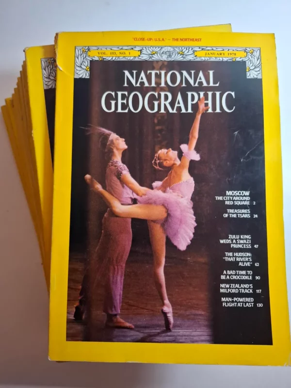 National Geographic časopis (USA) – 1978. kompletno godište, 1-12 brojevi