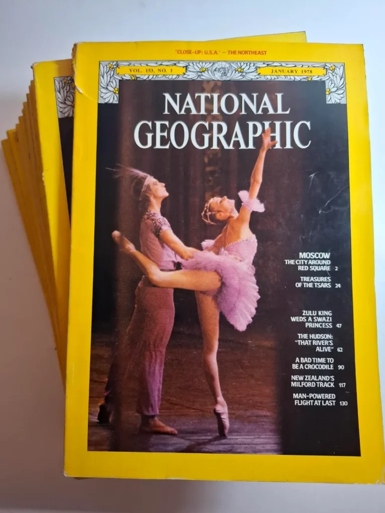 National Geographic časopis (USA) – 1978. kompletno godište, 1-12 brojevi