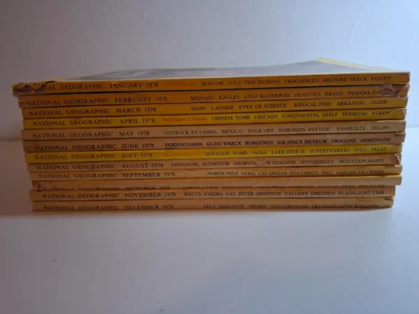 National Geographic časopis (USA) – 1978. kompletno godište, 1-12 brojevi - Slika 2