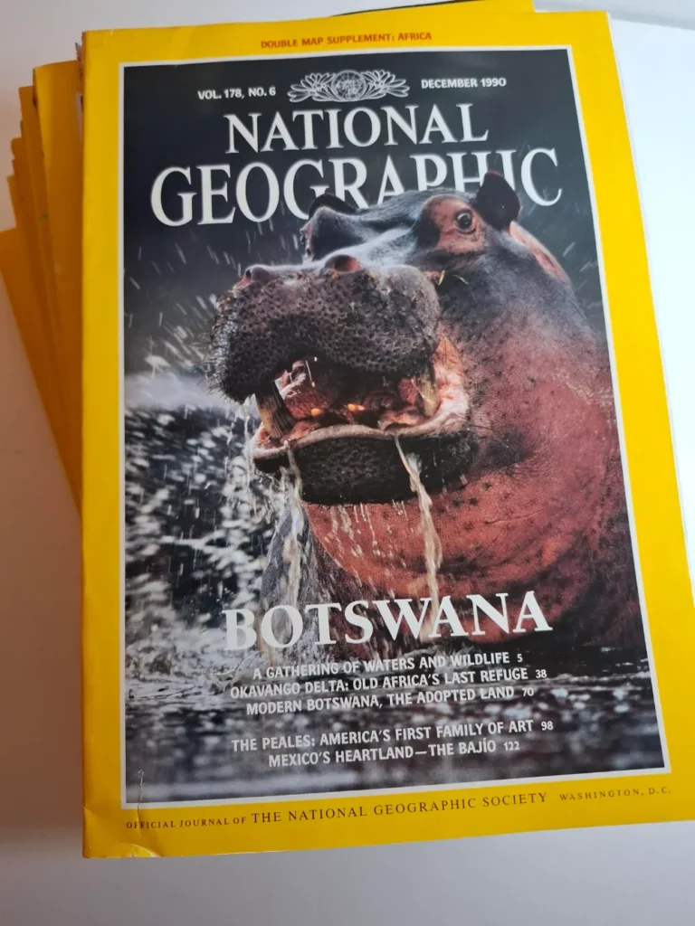 National Geographic časopis (USA) – 1990. kompletno godište, 1-12 brojevi