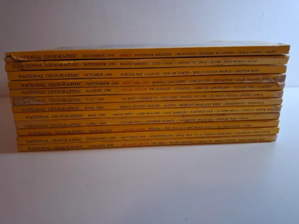 National Geographic časopis (USA) – 1990. kompletno godište, 1-12 brojevi - Slika 2
