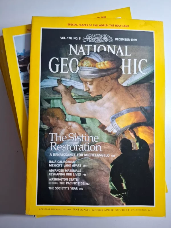 National Geographic časopis (USA) – 1989. kompletno godište, 1-12 brojevi