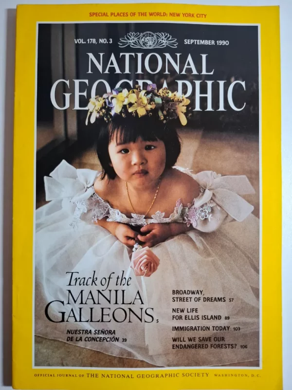 Časopis National Geographic 9/1990 (USA izdanje)
