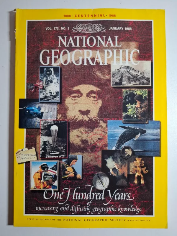 Časopis National Geographic 1/1988 (USA izdanje) - jubilarno izdanje