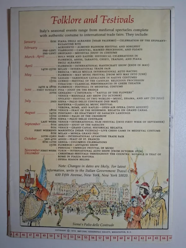 National Geographic - Traveler's Map of Italy - karta Italije za putnike - Slika 2